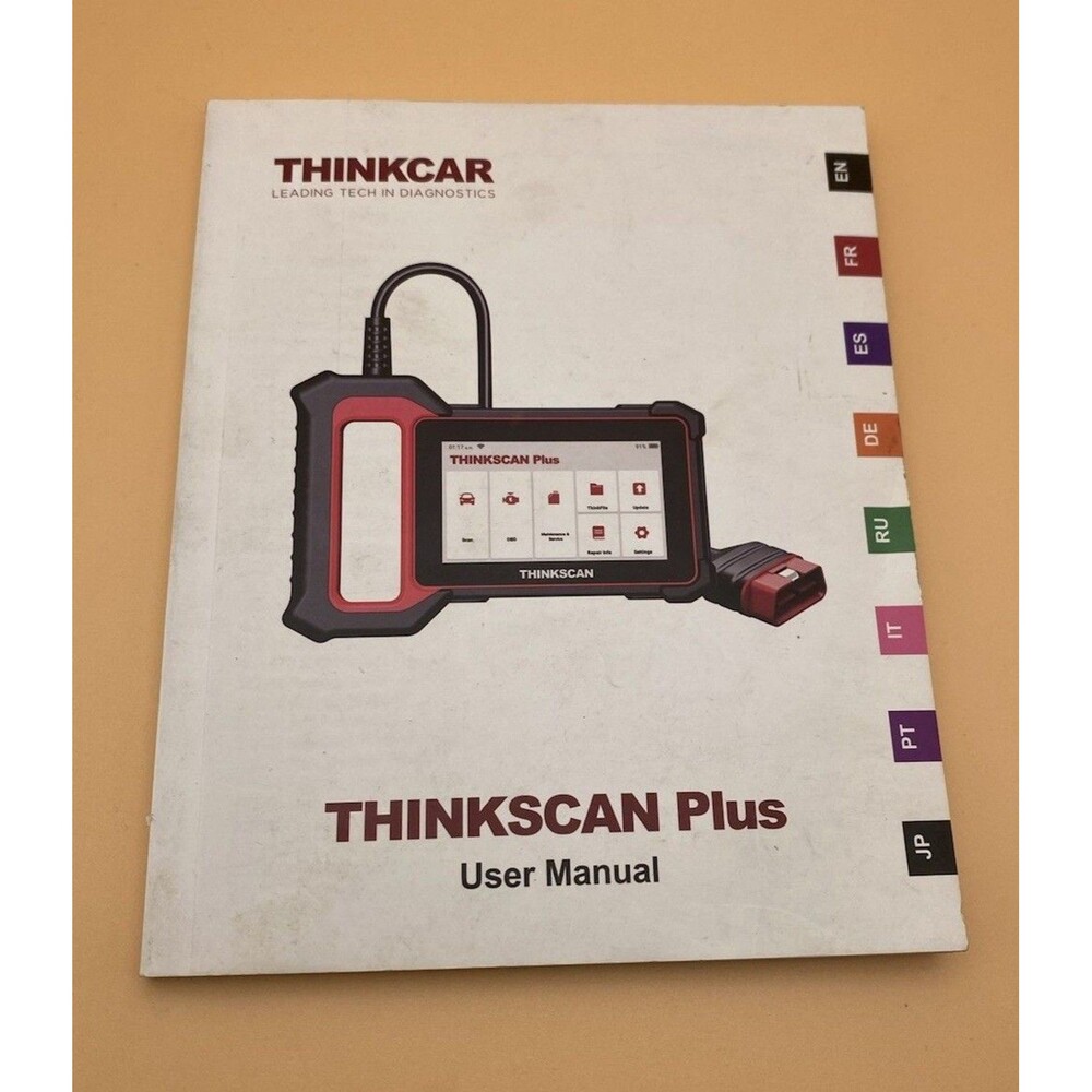 Thinkcar THINKSCAN Plus User Manual - Original Multilingual Guide